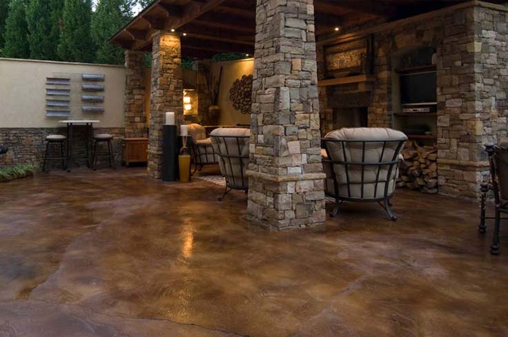 Stained & Imprinted Concrete Solutions